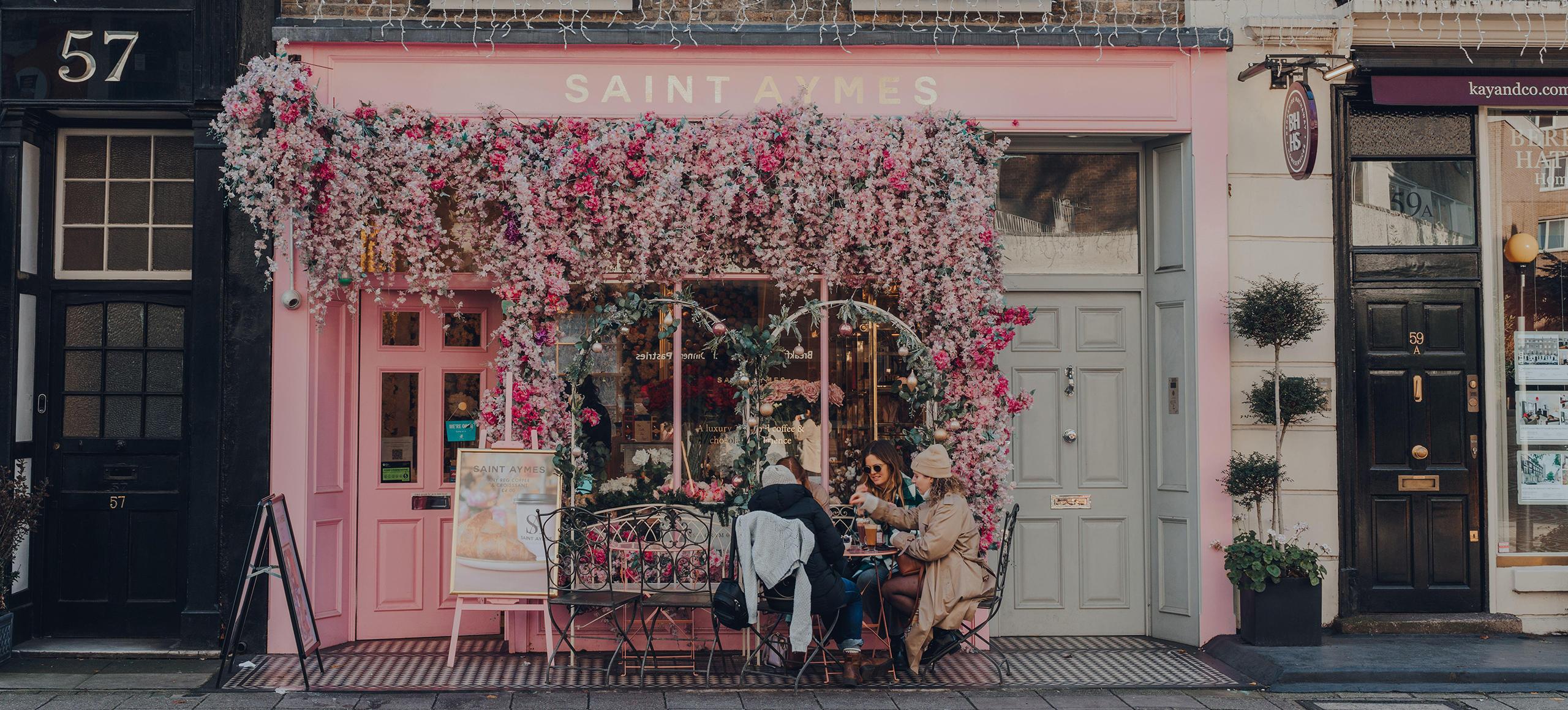 Saint Ayres coffee shop in London